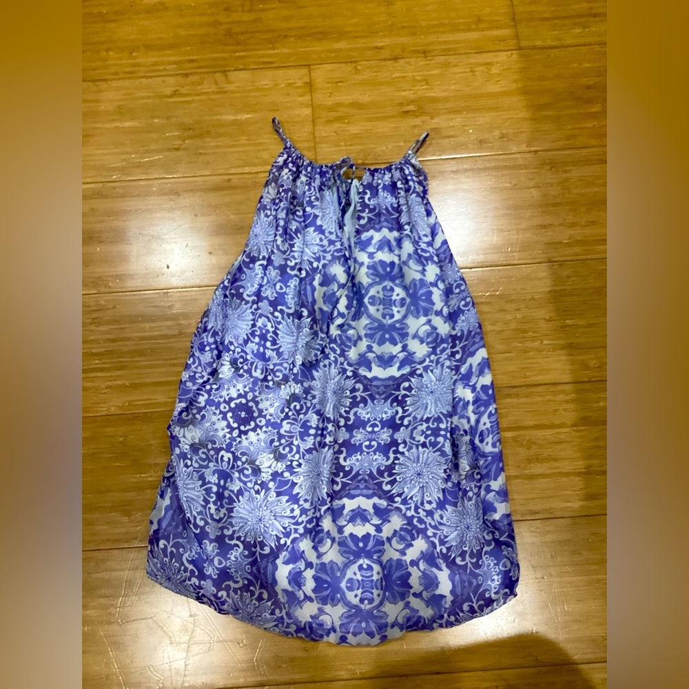 Guess by Marciano WOMENS purple flower dress size S